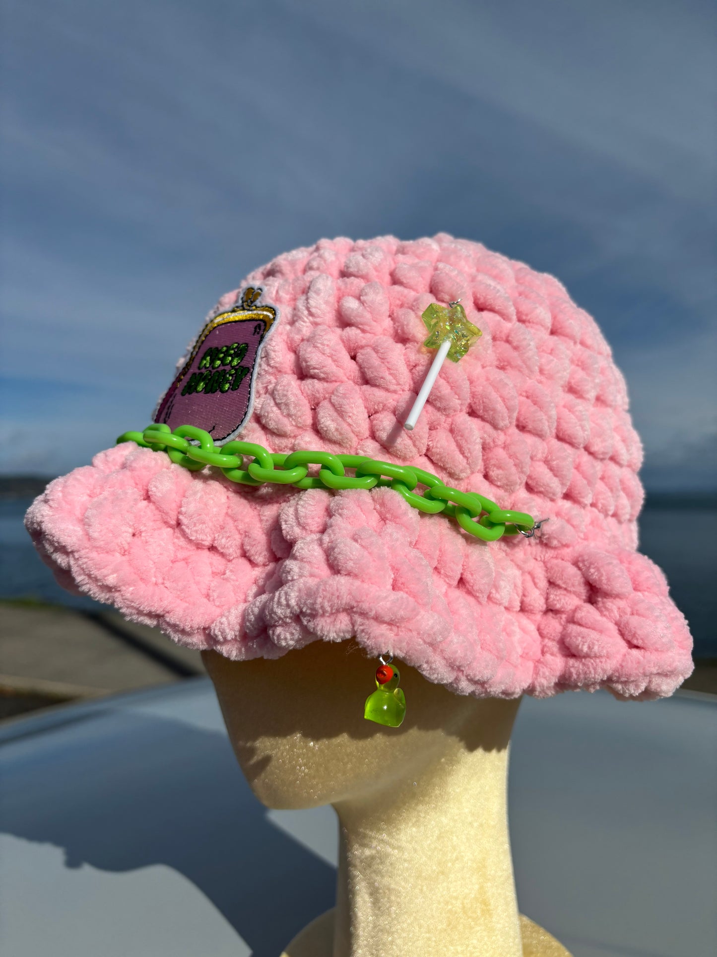 Weed Money - Crochet Bucket Hat