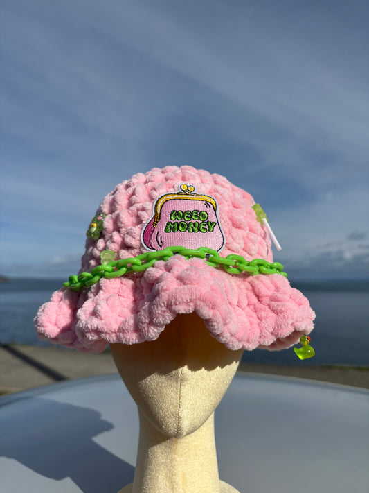 Weed Money - Crochet Bucket Hat