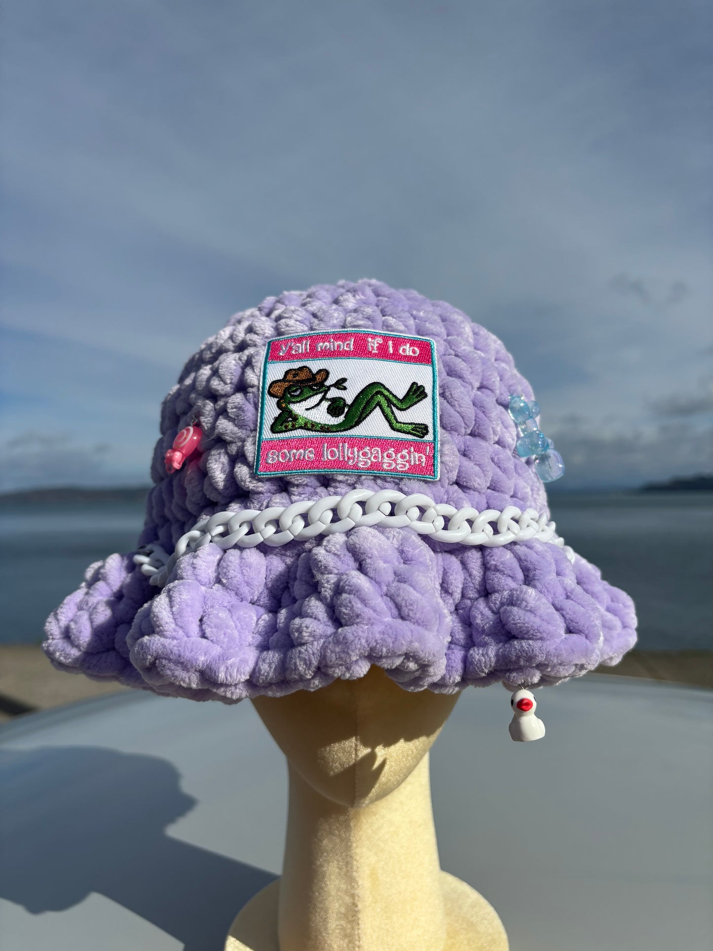 Lollygaggin - Crochet Bucket Hat