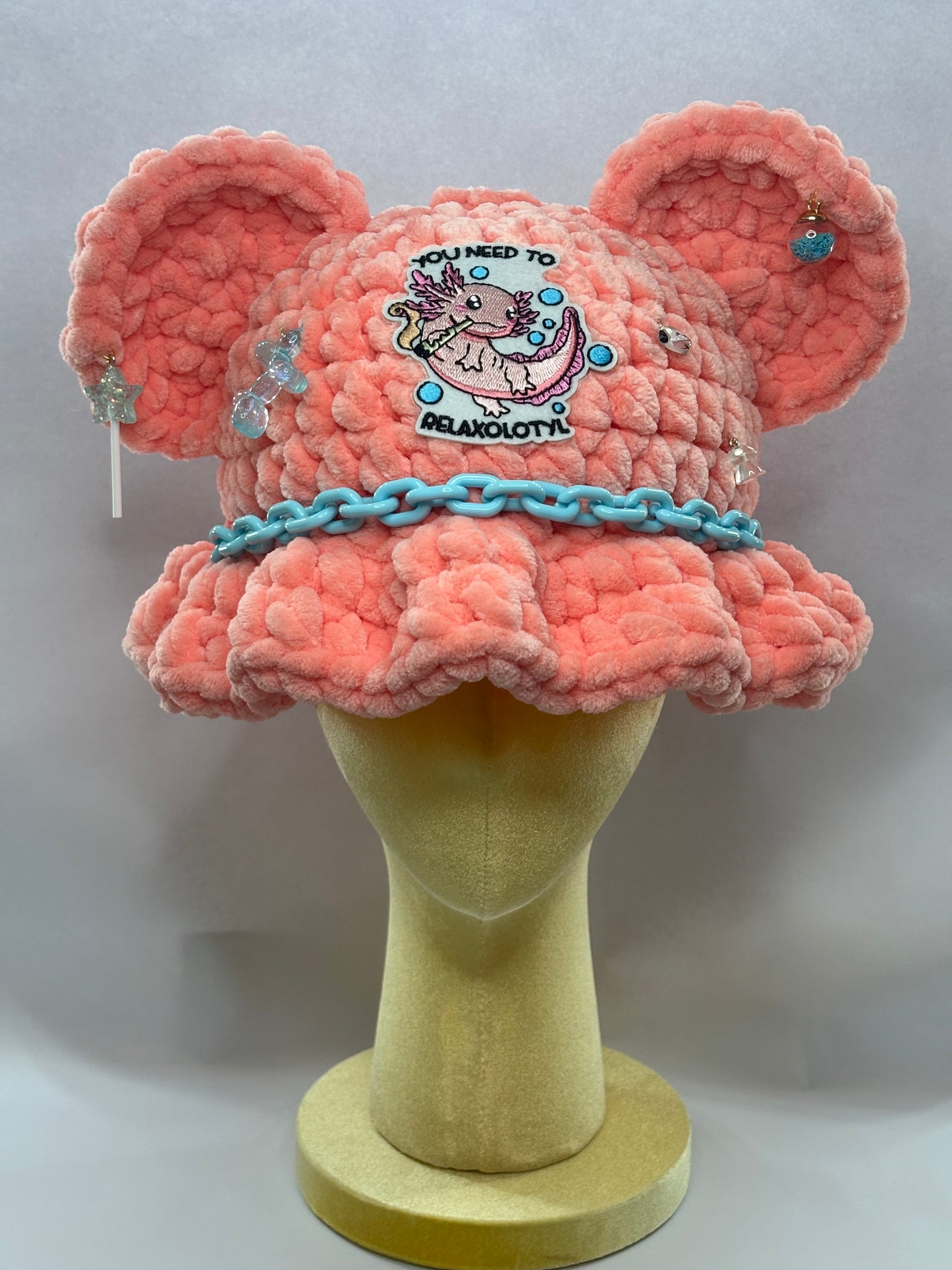 Relax - Crochet Bear Bucket Hat