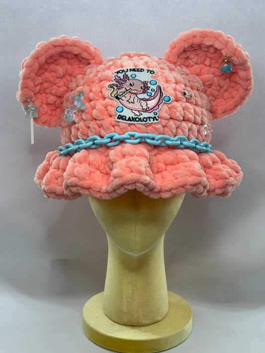 Relax - Crochet Bear Bucket Hat