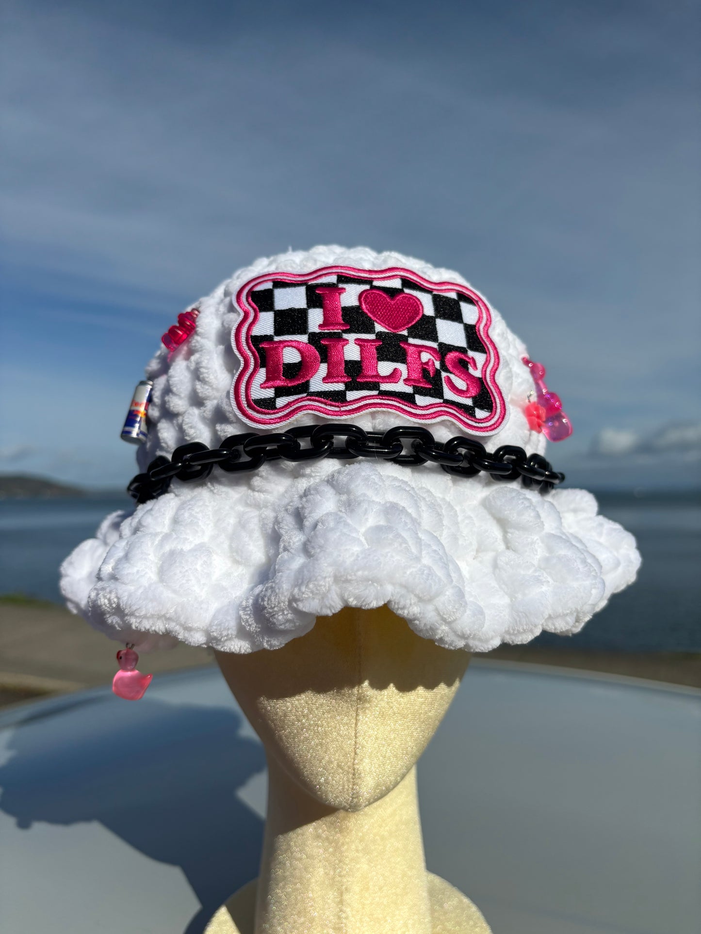 I <3 Dilfs - Crochet Bucket Hat