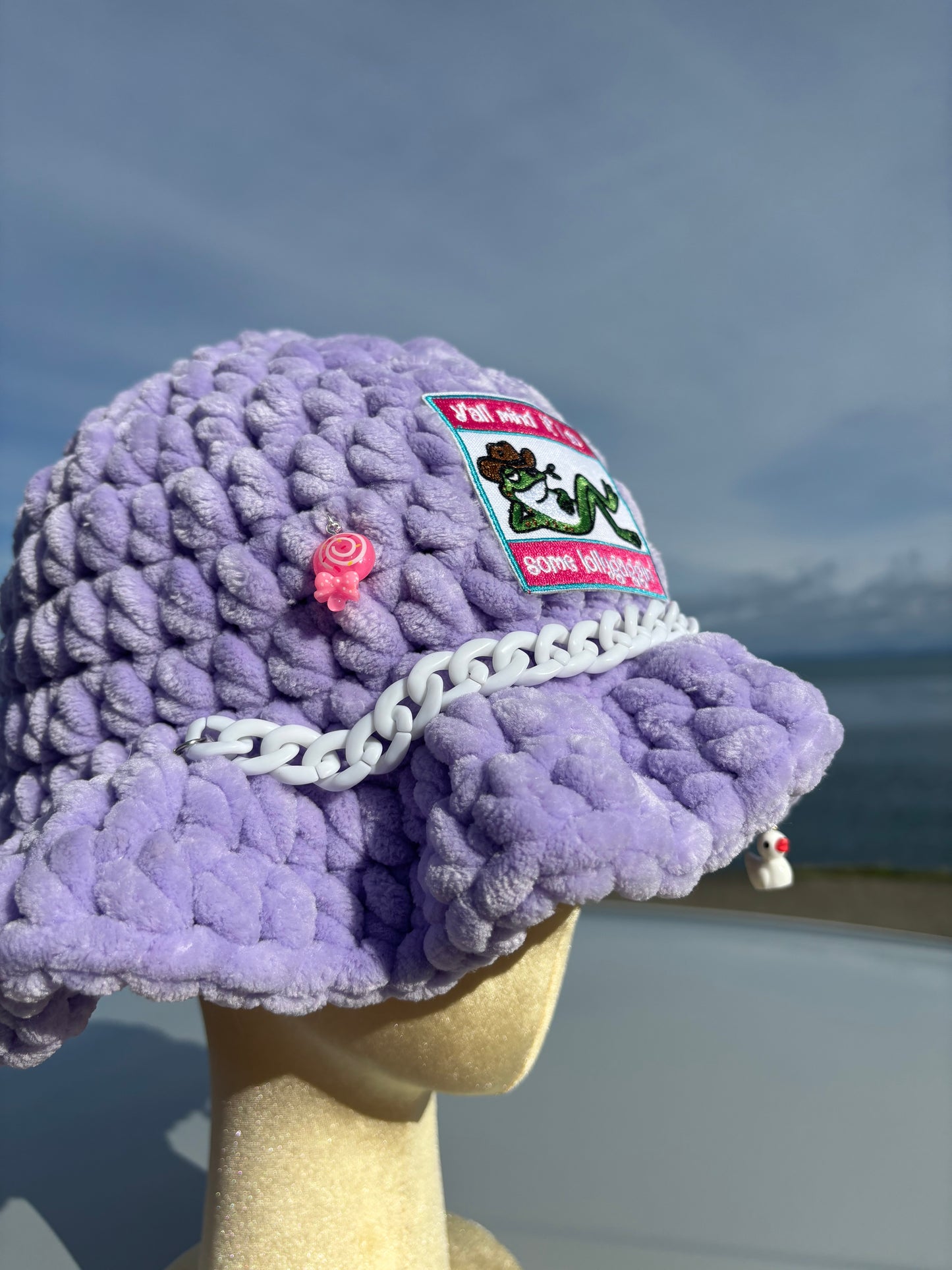 Lollygaggin - Crochet Bucket Hat