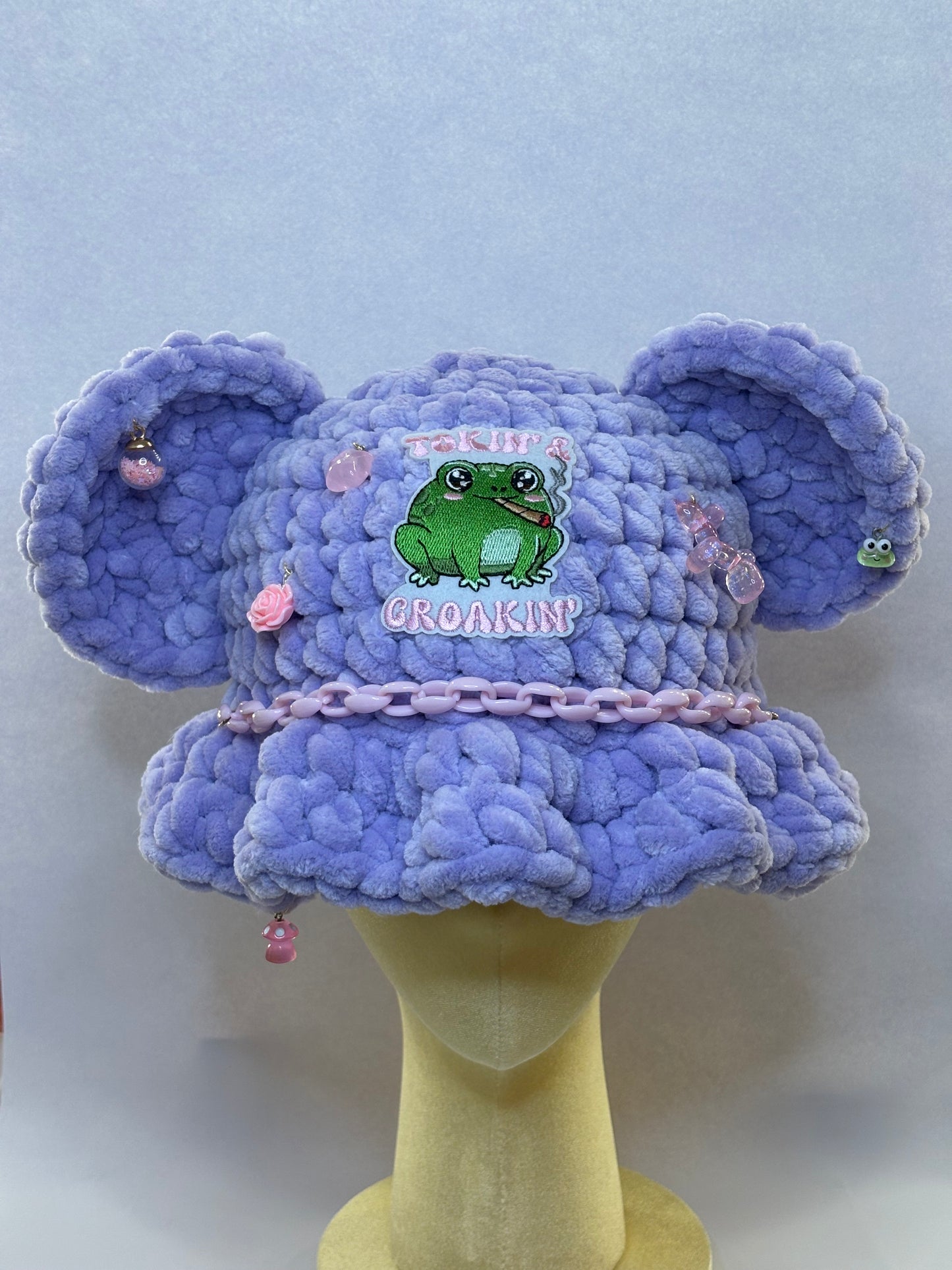 Tokin’ & croakin’ - Crochet Bear Bucket Hat