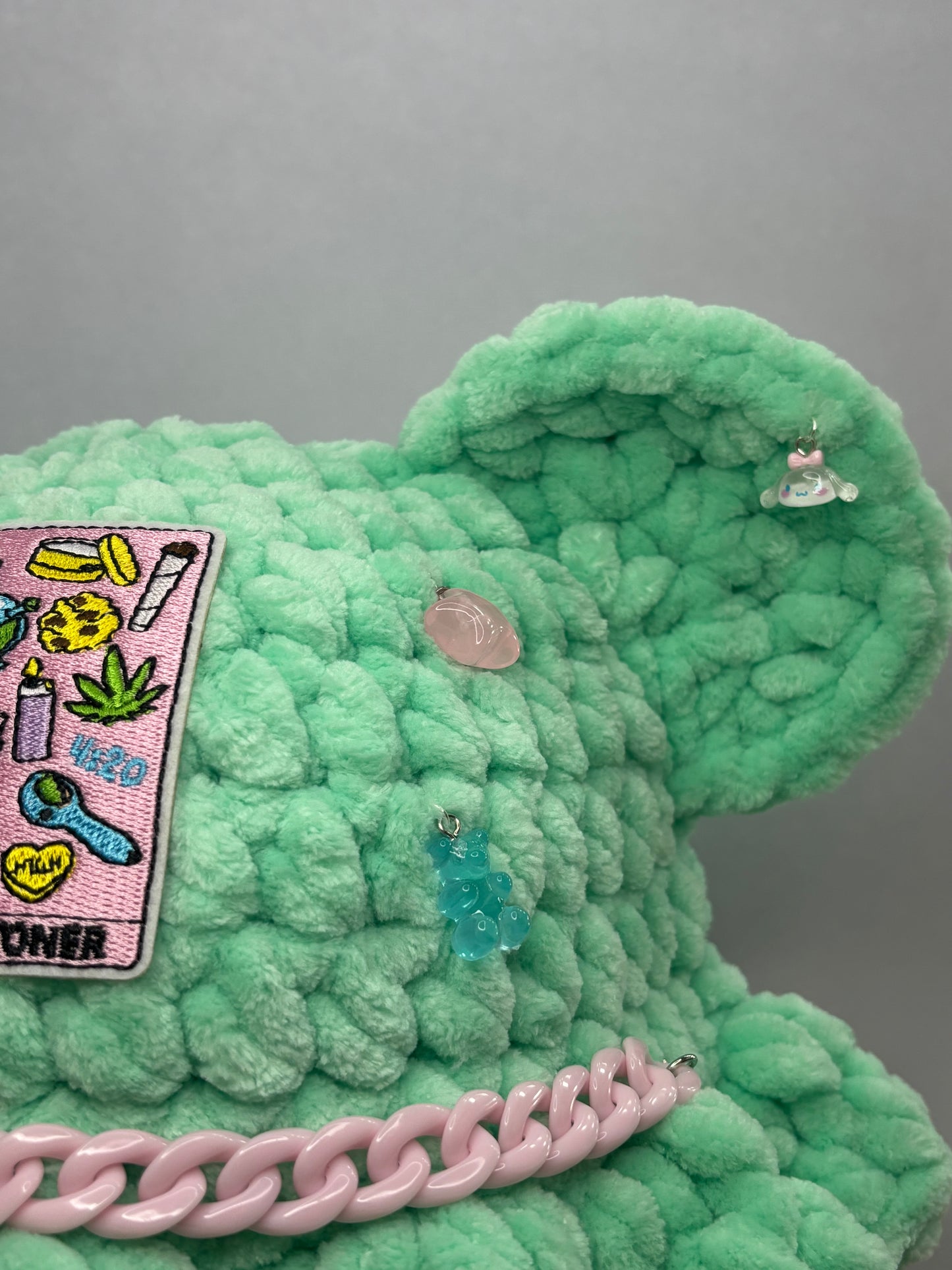 The Stoner - Crochet Bear Bucket Hat